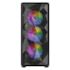 Gabinete Antec Ax83 Rgb Extreme Atx Mid Tower Lateral De Vidro Temperado Usb 3.0 Com 6 Fans Preto 0-761345-10042-7