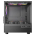 Gabinete Antec Cx200m Rgb Elite Matx Mini Tower Vidro Temperado Usb 3.0 Com 5 Fans Preto 0-761345-10024-3