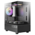 Gabinete Antec Cx200m Rgb Elite Matx Mini Tower Vidro Temperado Usb 3.0 Com 5 Fans Preto 0-761345-10024-3