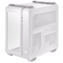 Gabinete Asus Tuf Gaming Gt502 Mid Tower Atx Frontal E Lateral Em Vidro Temperado Branco 90dc0093-b00000