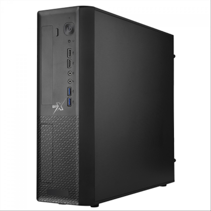 Gabinete Brx Horizontal Slim Sff Micro Tower Sem Fonte Preto St-01