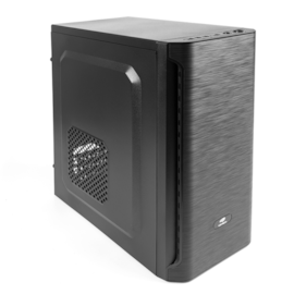 Gabinete C3tech Mt-30bk Micro Atx Usb Preto Fonte 200w S/cabo