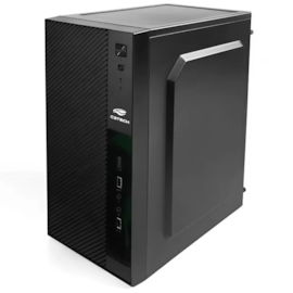 Gabinete C3tech Mt-31bk Micro Atx Usb Fonte 200w S/cabo Preto