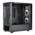 Gabinete Cooler Master Cmp 320 Matx Mid Tower Lateral De Vidro Temperado 2 Fans Usb 3.2 Preto Cp320-kgnn-s00