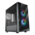 Gabinete Cooler Master Cmp 320 Matx Mid Tower Lateral De Vidro Temperado 2 Fans Usb 3.2 Preto Cp320-kgnn-s00