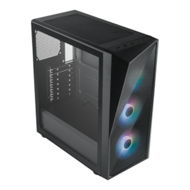 Gabinete Cooler Master Cmp 520 Lateral De Vidro 3 Fans Argb Preto Cp520-kgnn-s00