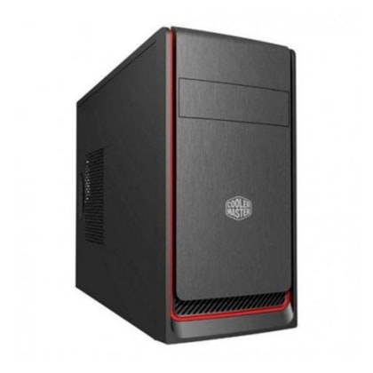 GABINETE COOLER MASTER E300L VERMELHO MCB-E300L-KN5N-B00