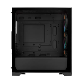 Gabinete Cooler Master Elite 301 Matx Mini Tower Usb Tipo-c Lateral De Vidro Temperado Preto E301-kgnn-s00