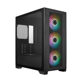 Gabinete Cooler Master Elite 301 Matx Mini Tower Usb Tipo-c Lateral De Vidro Temperado Preto E301-kgnn-s00