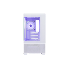 Gabinete Cooler Master Elite 490 Matx Mid Tower Lateral De Vidro Temperado Usb Tipo C Branco E490-Whnn-S00