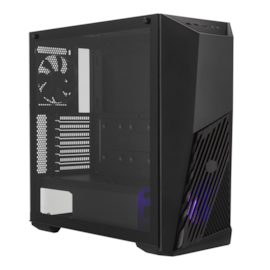 Gabinete Cooler Master K501l Rgb Atx Mid Tower Com Lateral De Vidro Temperado 2 Fan Preto Mcb-k501l-kgnn-sr1