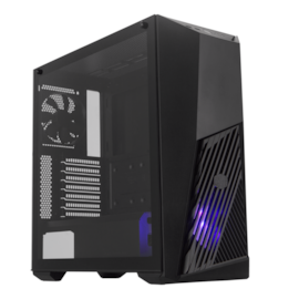 Gabinete Cooler Master K501l Rgb Atx Mid Tower Com Lateral De Vidro Temperado 2 Fan Preto Mcb-k501l-kgnn-sr1