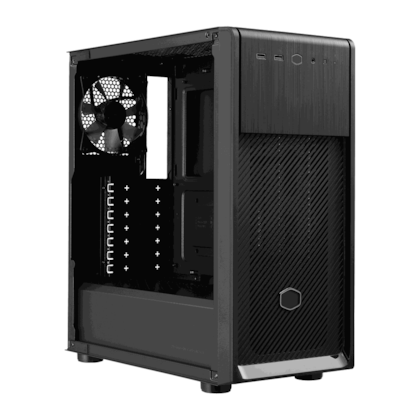 Gabinete Cooler Master Masterbox Elite 500 Atx Mid Tower Usb 3.2 Preto E500-knnn-s00