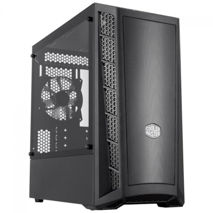 Gabinete Cooler Master Masterbox Mb311l Micro Atx Mini Tower Lateral De Vidro Temperado Preto Mcb-b311l-kgnn-s00