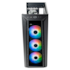 Gabinete Cooler Master Masterbox Mb520 Argb Atx Mid Tower Lateral De Vidro Temperado Usb Tipo C Preto Mb520-kgnn-s01