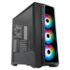 Gabinete Cooler Master Masterbox Mb520 Argb Atx Mid Tower Lateral De Vidro Temperado Usb Tipo C Preto Mb520-kgnn-s01