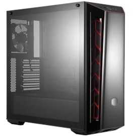 Gabinete Cooler Master Masterbox Mb520 Tg Mid Tower Lateral De Vidro Temperado Preto Vermelho Mcb-b520-kgnn-s00