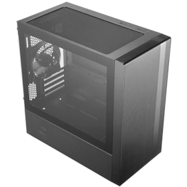 Gabinete Cooler Master Masterbox Nr400 Matx Mini Tower Lateral De Vidro Temperado Usb 3.0 Preto Mcb-nr400-kgnn-s00