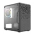 Gabinete Cooler Master Masterbox Q300l Rainbow Matx Mini Tower Usb 3.0 Com 1 Fan Preto Mcb-q300l-kann-s01
