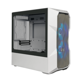 Gabinete Cooler Master Td300 Mesh Branco Matx Mid Tower Lateral De Vidro Temperado Sem Fonte Td300-wgnn-s00