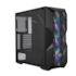 Gabinete Cooler Master Td500 Mesh Mid Tower Lateral Vidro Temperado C/ Fan Controlador Mcb-d500d-kgnn-s01