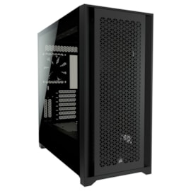 Gabinete Corsair Icue 5000d Airflow Mid Tower  Atx Vidro Temperado Com 2 Fans Preto Cc-9011210-ww