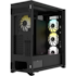 Gabinete Corsair Icue 7000x Rgb Full Tower Lateral Em Vidro Temperado Com 4 Fans Preto Cc-9011226-ww