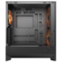 Gabinete Cougar Airface 180 Atx Mid Tower Lateral De Vidro Temperado Usb Tipo C Com 3 Fan Preto 385va40.0001