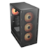 Gabinete Cougar Airface Pure Pro Atx Mid Tower Lateral De Vidro Temperado Usb Tipo C Com 4 Fan Preto 382ga50.0003