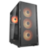 Gabinete Cougar Airface Pure Pro Atx Mid Tower Lateral De Vidro Temperado Usb Tipo C Com 4 Fan Preto 382ga50.0003