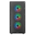 Gabinete Cougar Airface Pure Rgb Atx Mid Tower Lateral De Vidro Temperado Usb 3.0 Com 4 Fan Preto 382Ga50.0001