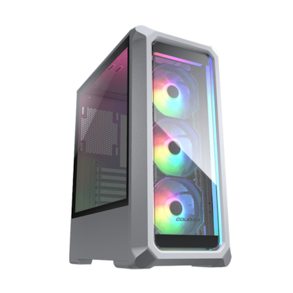 Gabinete Cougar Archon 2 Rgb Atx Mid Tower Lateral De Vidro Temperado Branco 385cc50.0004