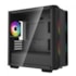 Gabinete Deepcool Cc 360 Preto Argb Matx Mid Tower Lateral De Vidro Temperado Sem Fonte R-cc360-bkapm3-g-1