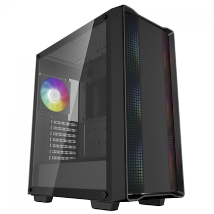 Gabinete Deepcool Cc 560 Argb V2 Mid Tower Lateral De Vidro Temperado 4 Fans Preto R-cc560-bktaa4-g-2