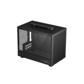 Gabinete Deepcool Ch 160 Mini Tower Lateral De Vidro Temperado Sem Fan Preto R-ch160-bkngi0-g-1