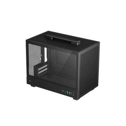 Gabinete Deepcool Ch 160 Mini Tower Lateral De Vidro Temperado Sem Fan Preto R-ch160-bkngi0-g-1