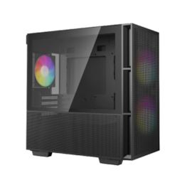 Gabinete Deepcool Ch 360 Mid Tower Lateral De Vidro Temperado 3 Fans Preto R-ch360-bkape3-g-1