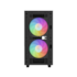 Gabinete Deepcool Ch 360 Mid Tower Lateral De Vidro Temperado 3 Fans Preto R-ch360-bkape3-g-1