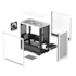 Gabinete Deepcool Ch 370 Wh Matx Mini Tower Lateral De Vidro Temperado Usb 3.0 Branco R-ch370-whnam1-g-1