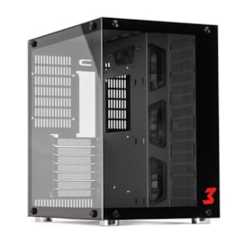 Gabinete Dt3 Hyperspace Mid Tower Vidro Temperado Preto Sem fonte 11862-8
