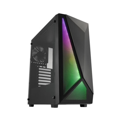 Gabinete Fsp Cmt195 Atx Mid Tower Usb 3.0 Com 4 Fan Preto Cmt195a