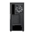 Gabinete Fsp Cmt218 Atx Mid Tower Usb 3.0 Lateral De Vidro Temperado Com 4 Fan Preto