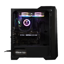Gabinete Gamdias Argus M2 Mid Tower Atx Usb 3.0 Lateral De Vidro Temperado Preto