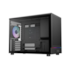 Gabinete Gamdias Athena M4M Matx Mini Tower Lateral De Vidro Temperado Usb Tipo C Com 3 Fan Preto