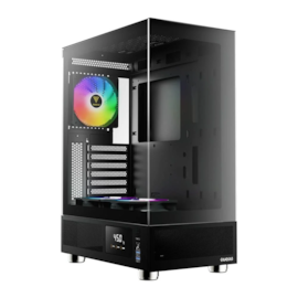 Gabinete Gamdias Atlas E1 Atx Mid Tower Vidro Temperado Usb 3.0 Preto