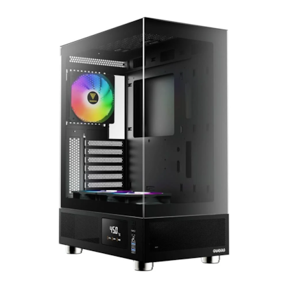 Gabinete Gamdias Atlas E1 Atx Mid Tower Vidro Temperado Usb 3.0 Preto