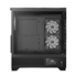 Gabinete Gamdias Atlas M1 Mid Tower Lateral De Vidro Temperado Preto 3 Fans Preto