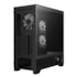 Gabinete Gamdias Atlas M1 Mid Tower Lateral De Vidro Temperado Preto 3 Fans Preto