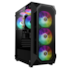 Gabinete Gamdias Aura Gc1 Elite Argb Atx Mid Tower Usb 3.0 Lateral De Vidro Temperado Preto