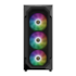 Gabinete Gamdias Aura GC1 Elite Atx Mid Tower Vidro Temperado Com 4 Fans Sem Fonte Preto